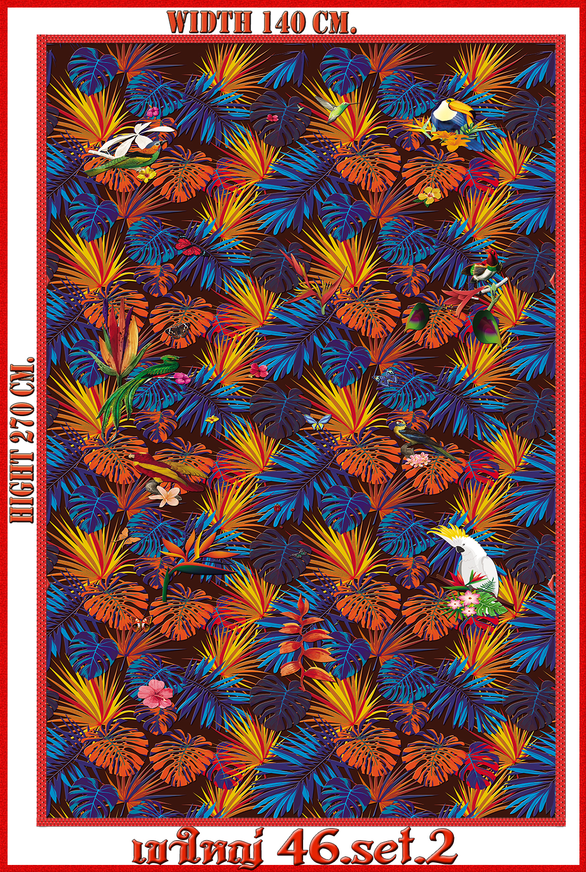 วอลเปเปอร์รูปภาพติดผนังสั่งทำ เขาใหญ่ 46(ลายเล็ก) มีภาพให้เลือกกว่า 50,000 ภาพ ออกแบบกราฟฟิค หรือ รูปภาพตามที่ท่านกำหนด ในสไตล์ท่านเอง "custom made"