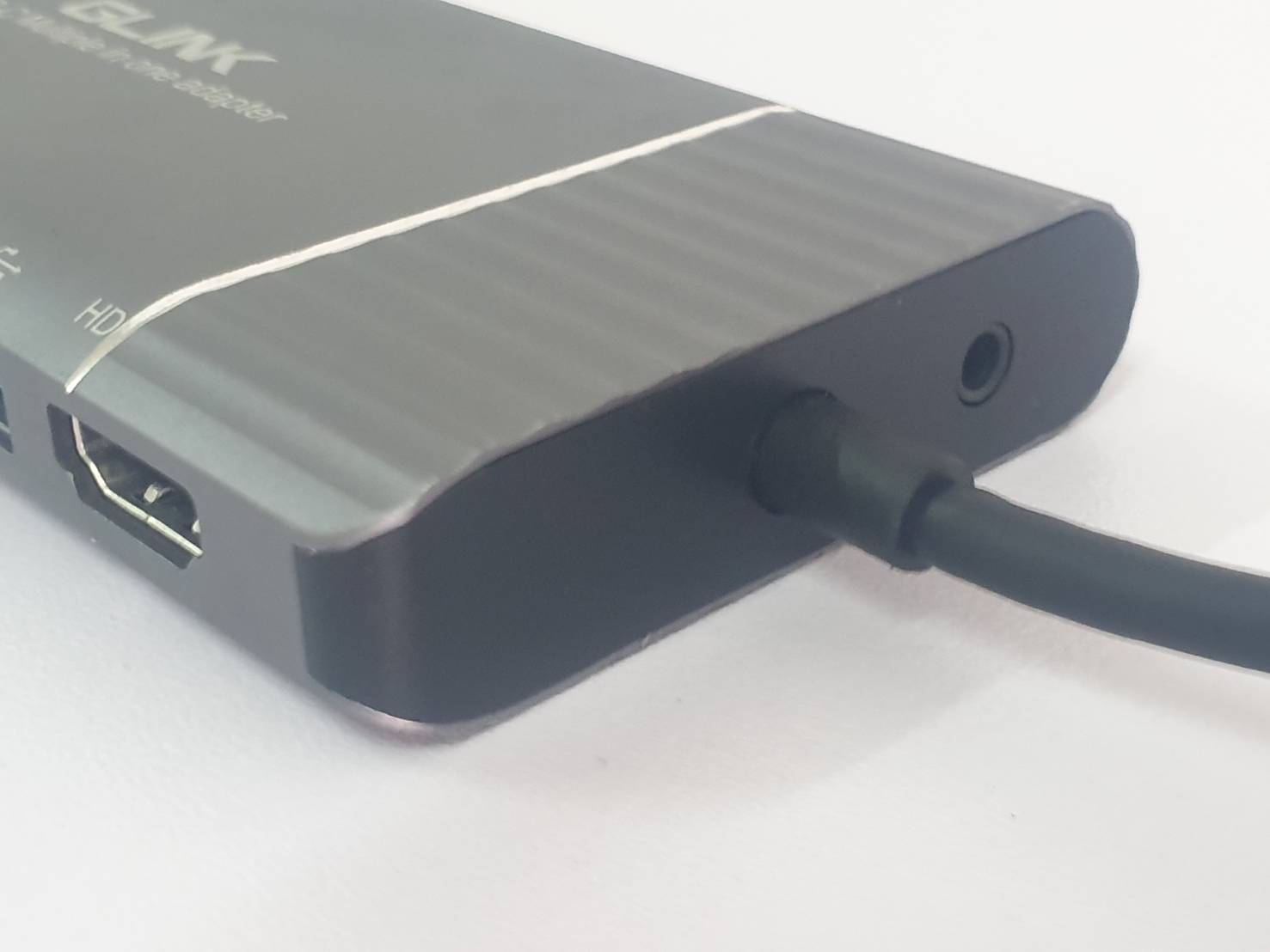 GLINK GL081 TYPE C TO Type-C Multi-function dock station USB 3.0 2+SD CardReader+ HDMI NNGA+ JACK SKU-01580