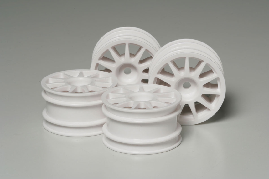 M-Chassis 11-Spoke Wheels 4pcs. (White)