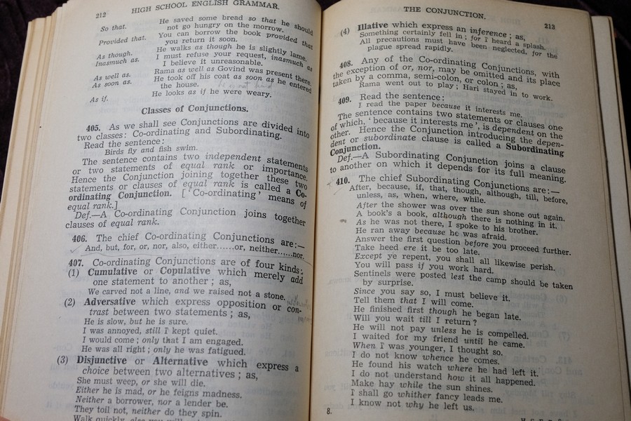 High School English Grammar & Composition by Wren & Martin ปกเเข็ง ปี 1969