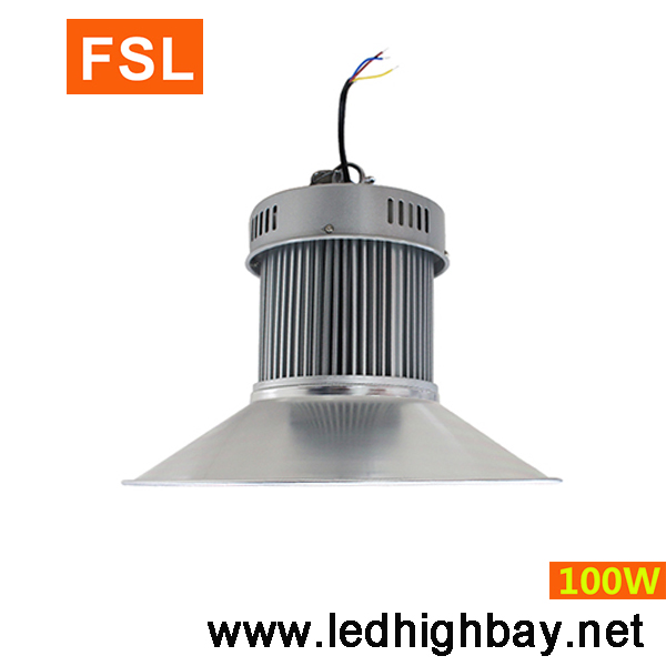 โคมไฮเบย์ LED FSL 100w (แสงสีขาว)