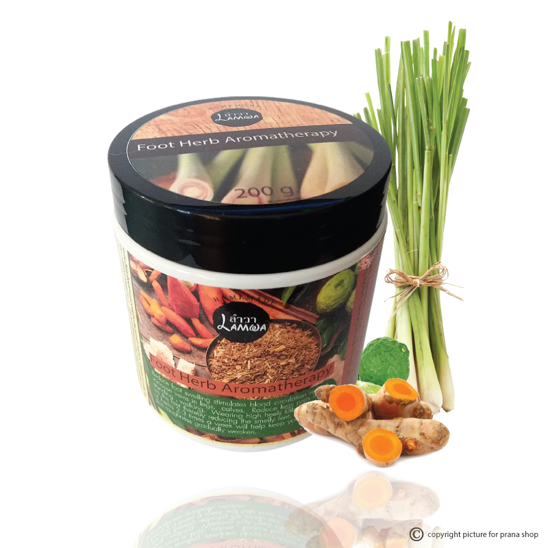 [สมุนไพรแช่เท้า] Foot Herb Aromatherapy Infusion ผงแช่เท้า แช่เท้า เท้าบวม เท้าเหม็น คลายเมื่อย เส้นเลือดขอด ยืนนาน เท้าเมื่อยล้า 200g.