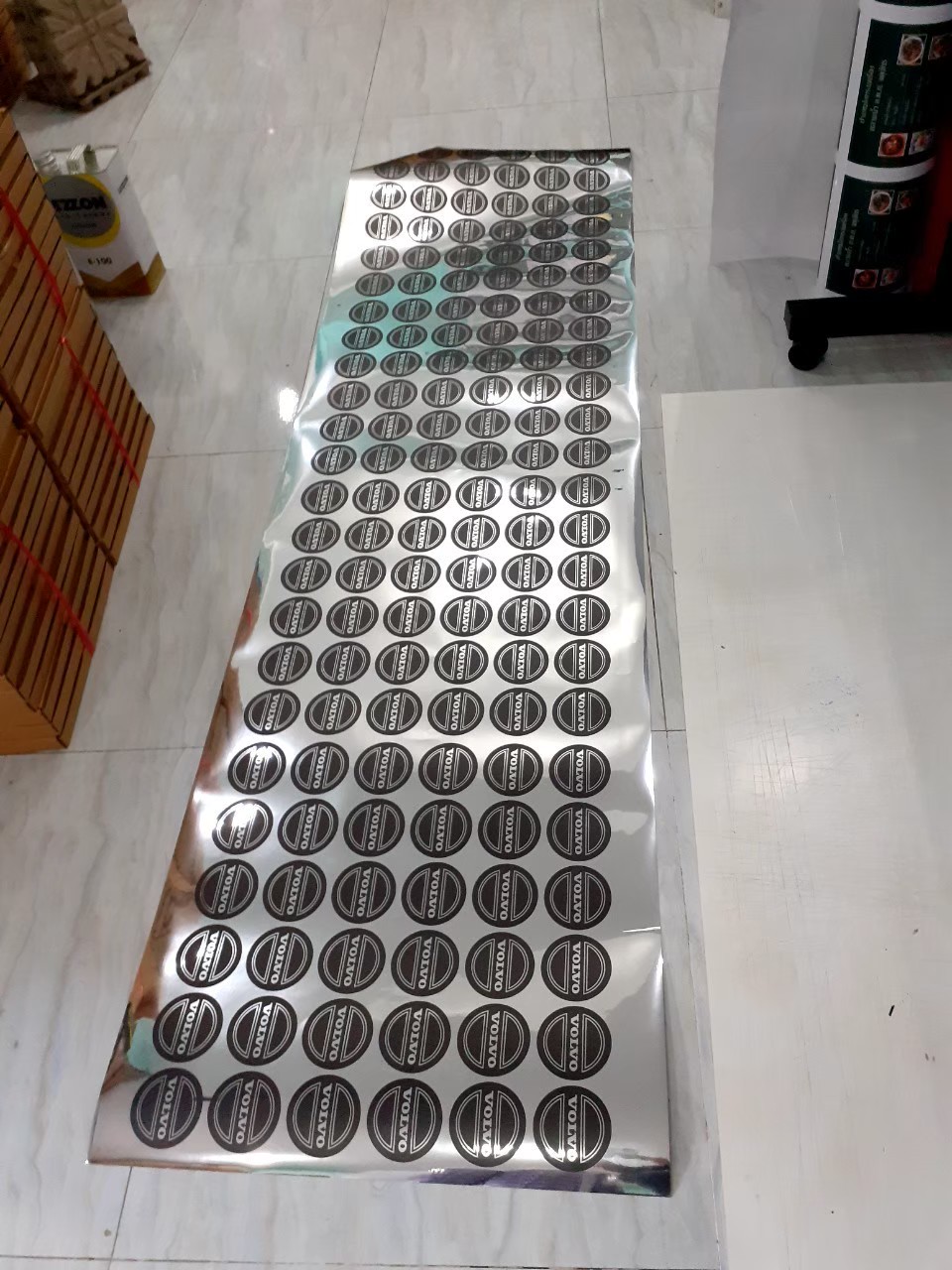 งานสติกเกอร์ไดคัท