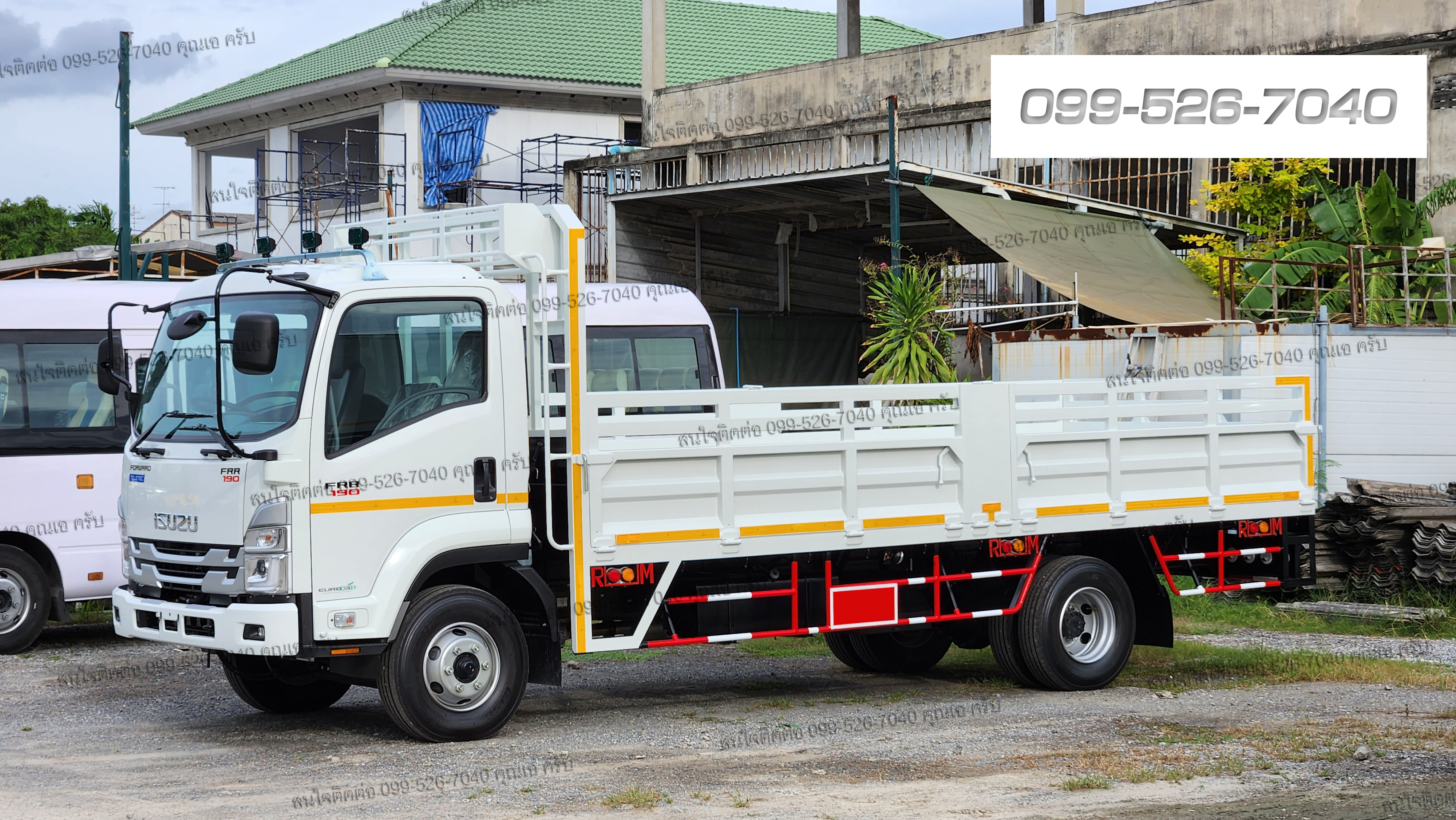 6ล้อ FRR 190 ยาว 5.6 เมตร กระบะเหล็ก ยูโร 3