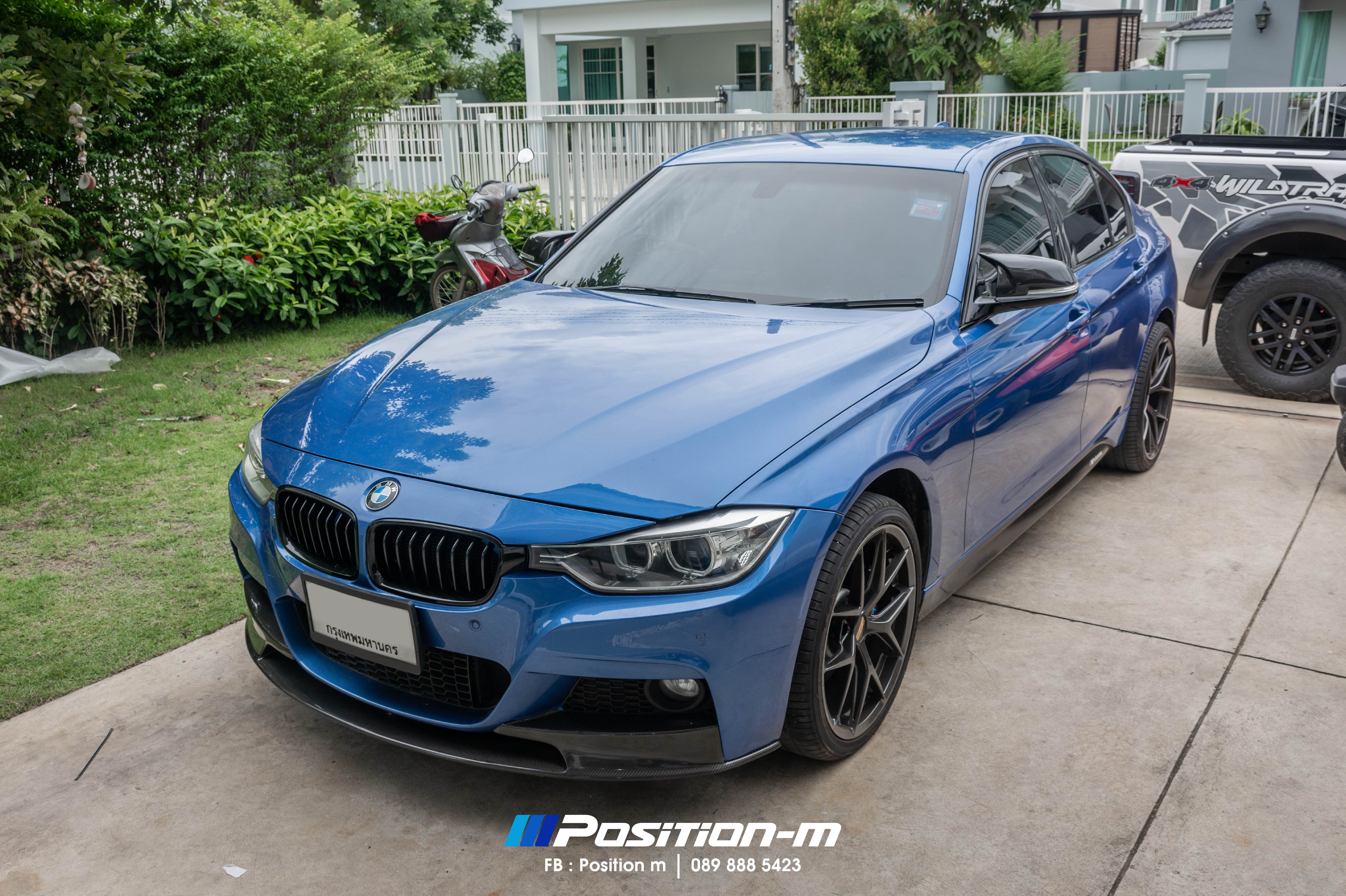 F30 Front lip Pure Carbon