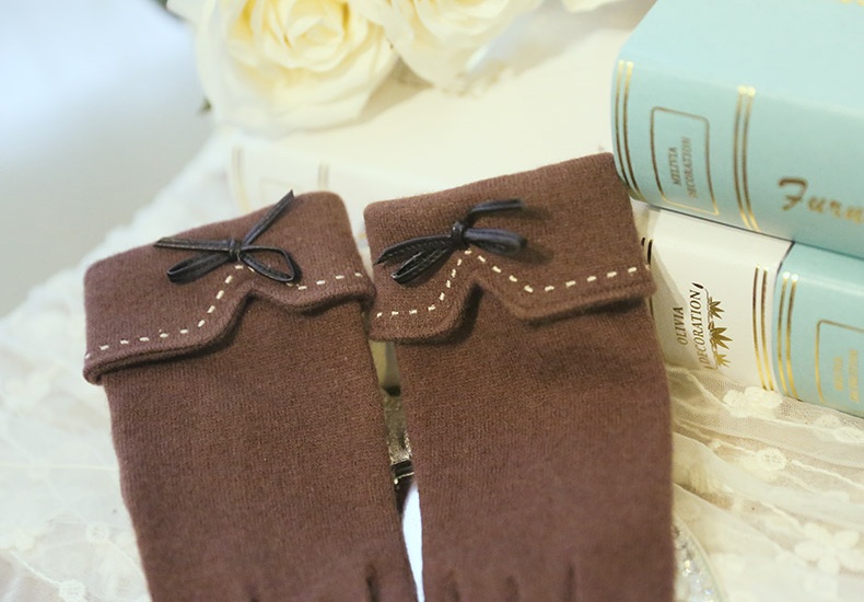 พรีออเดอร์ - ถุงมือกันหนาว Pre - GT610 (สีน้ำตาล)