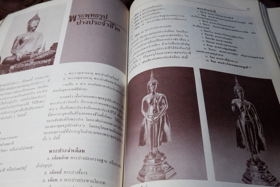 พระภูมิพลพุทธปฏิมา โดย สมชาย พุ่มสะอาด หนา 254 หน้า ปี 2533