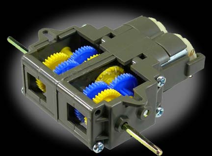 Double Gearbox (Left/Right Independent 4-Speed).