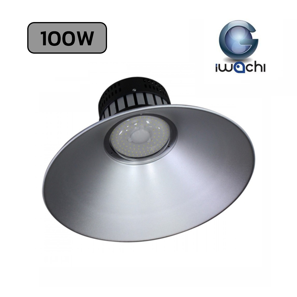 โคมไฮเบย์ LED 100w Iwachi TB (Daylight)