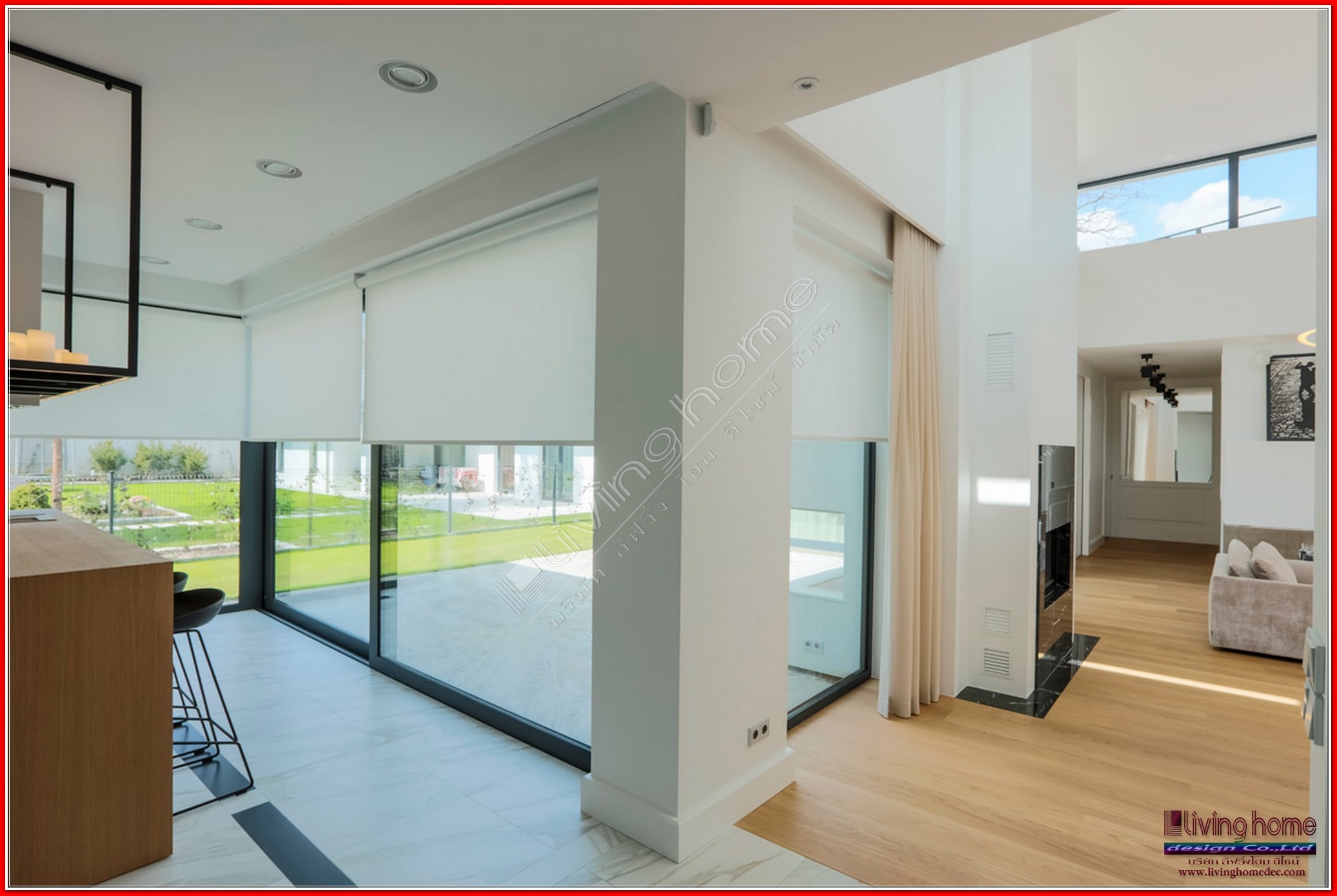 ม่านม้วน โปร่งแสง "SUNSCREEN ROLLER BLINDS" ผ้าม่าน ม่าน มู่ลี่ มู่ลี่ไม้ ม่านม้วน วอลเปเปอร์ รับติดตั้ง ออกแบบ ราคาถูก ทุกประเภท ทุกรูปแบบ