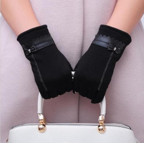 พร้อมส่ง - ถุงมือกันหนาว GT240 (สีดำ)