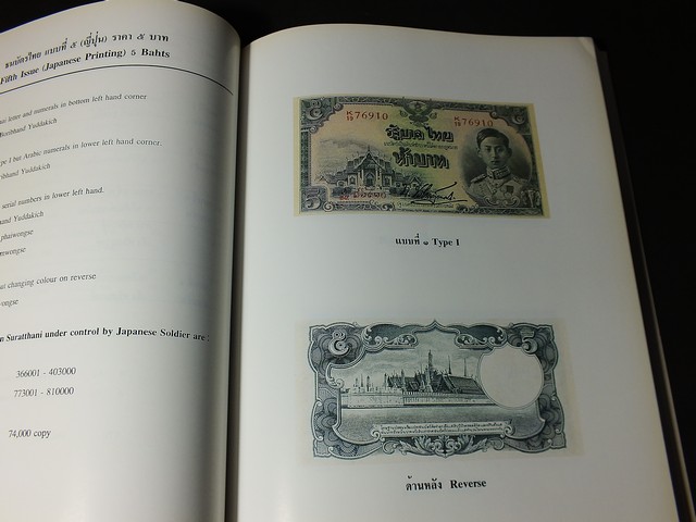 คู่มือการสะสมธนบัตรไทย Standard Catalogue of Thai Banknotes โดย วีรชัย สมิตาสิน หนา 296 หน้า ปี 2540