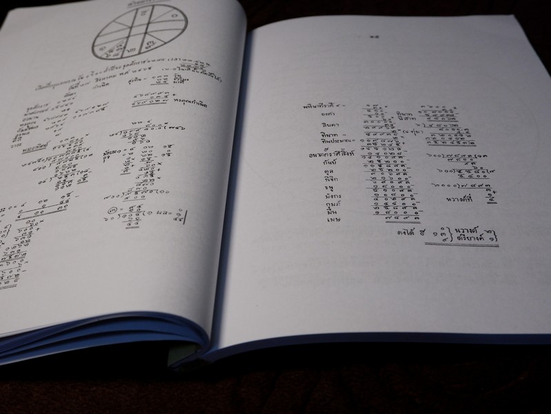 ตำราโหราศาสตร์ ผูกดวงชาตาโดยใช้พหินาฑี ฤกษ์อสีติโชค ตำรากาลจักร ปี 2496