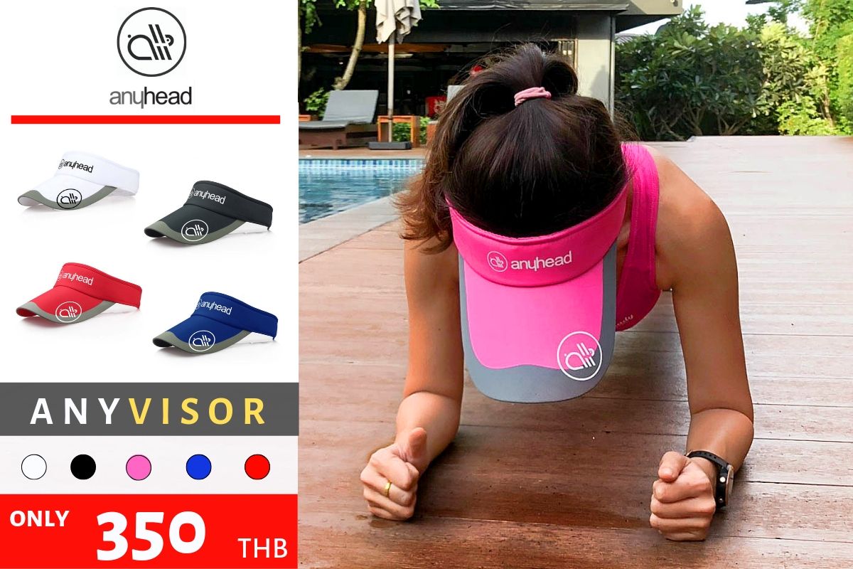 หมวกวิ่ง หมวกไวเซอร์ รุ่น V3 | anyVisor V3