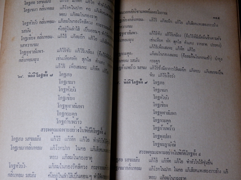 ประมวลหลักวิชาเเพทย์เเผนโบราณ ของ ร.ร.เเพทย์เเผนโบราณ วัดพระเชตุพน