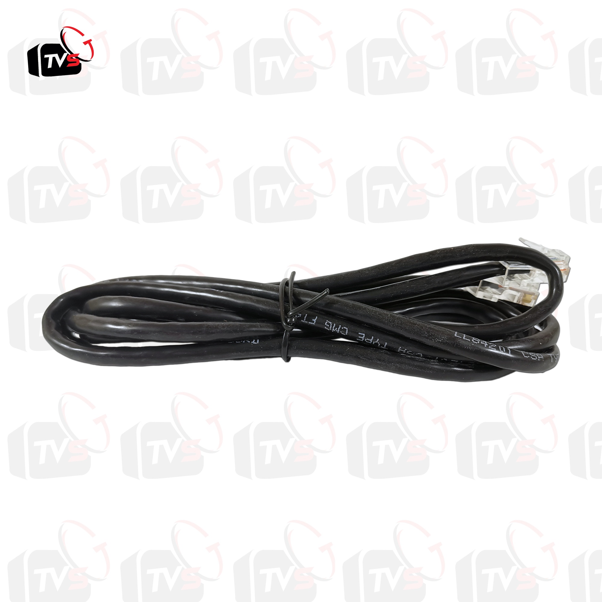 สาย LAN สำเร็จรูป CAT5e ยาว1.5 เมตร สีดำ หัว RJ45 เก็บไว้เผื่อใช้งาน เชื่อมต่ออินเทอร์เน็ตสะดวก ไม่ต้องเข้าหัวเอง