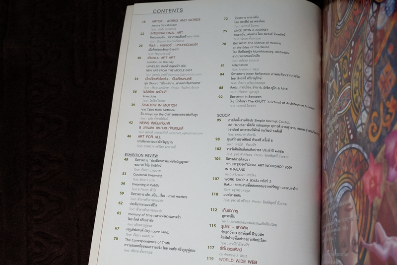 FINE ART volume 6 no.57 dreaming-in public ศิลปะเเสบสัน