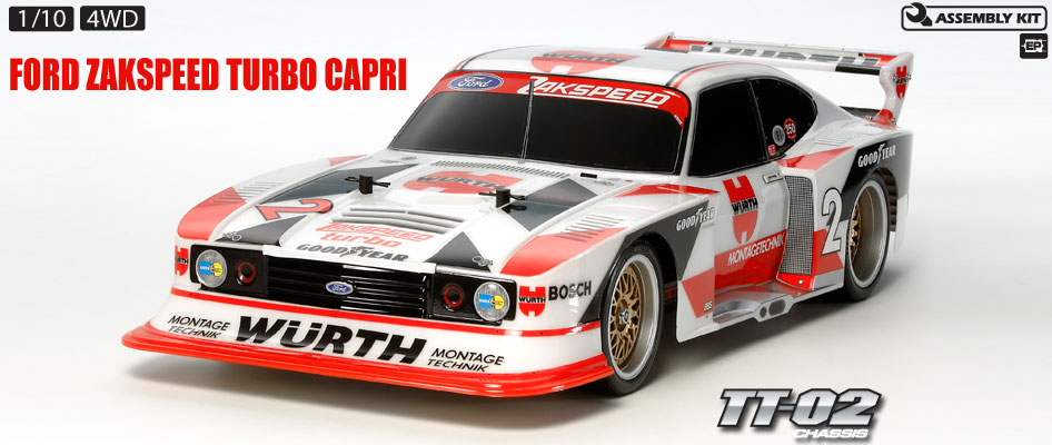 Ford Zakspeed Turbo Capri Gr.5 Wurth (TT-02).