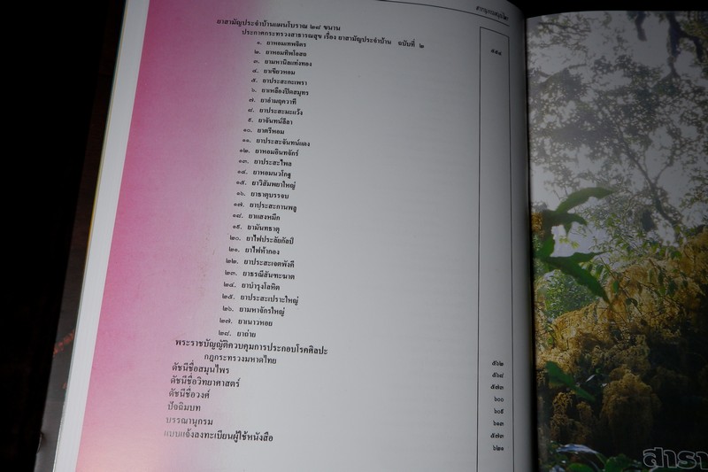 สารานุกรมสมุนไพร รวมหลักเภสัชกรรมไทย โดย วุฒิ วุฒิธรรมเวช ปกแข็ง พิมพ์ 1000 เล่ม ปี 2540