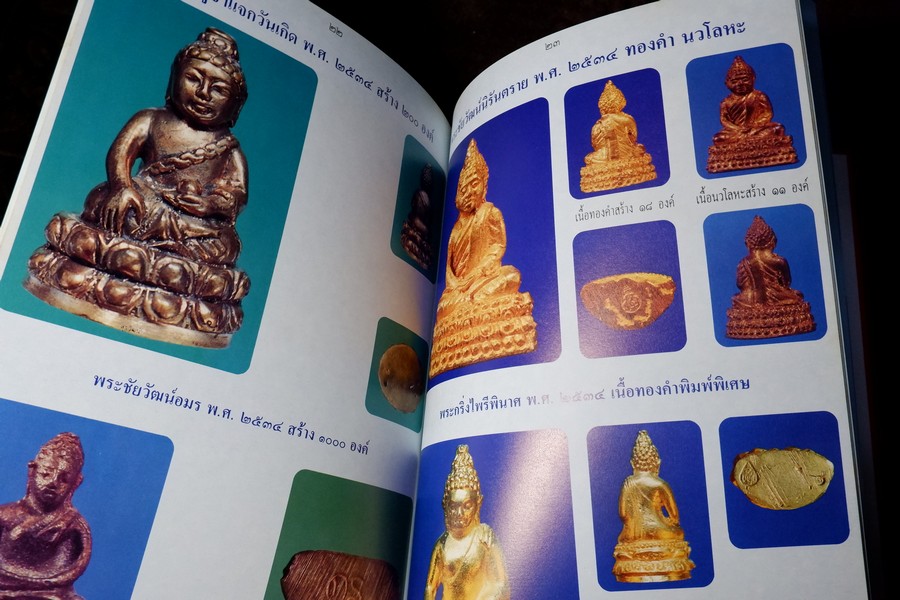 หนังสือรวมถาพพระวัดบวรนืเวศฯ ฉบับสมบูรย์ โดย คณะศิษย์วัดบวนนิเวศ ปกเเข็ง