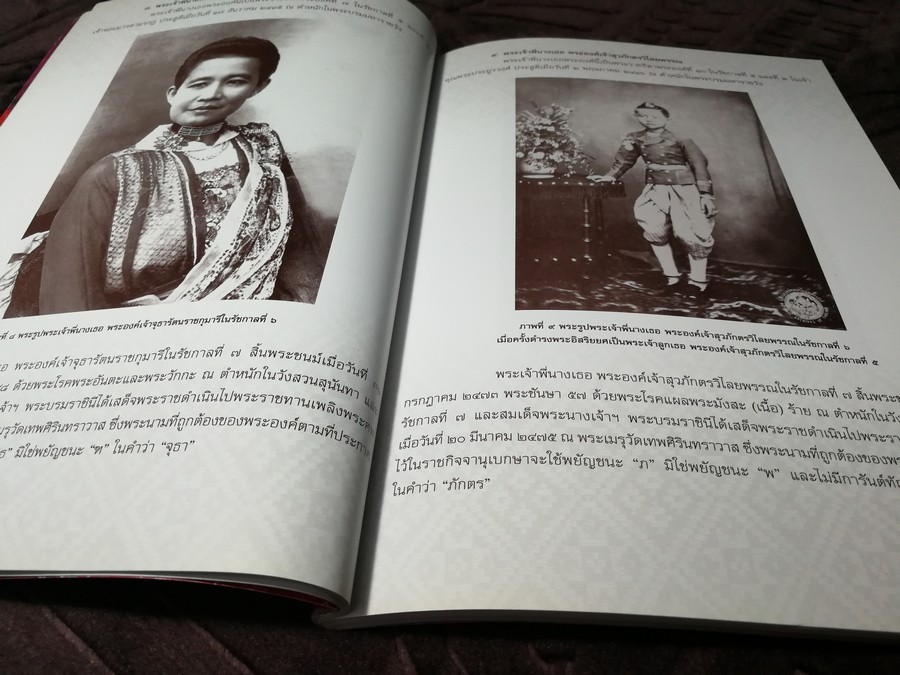 เเฟชั่นไทยย้อนยุค การเเต่งกายเเบบตะวันตกของเจ้านายฝ่ายในวังสวนสุนันทา โดย ม.สวนสุนันทา พิมพ์ 1000 เล่ม ปี 2550