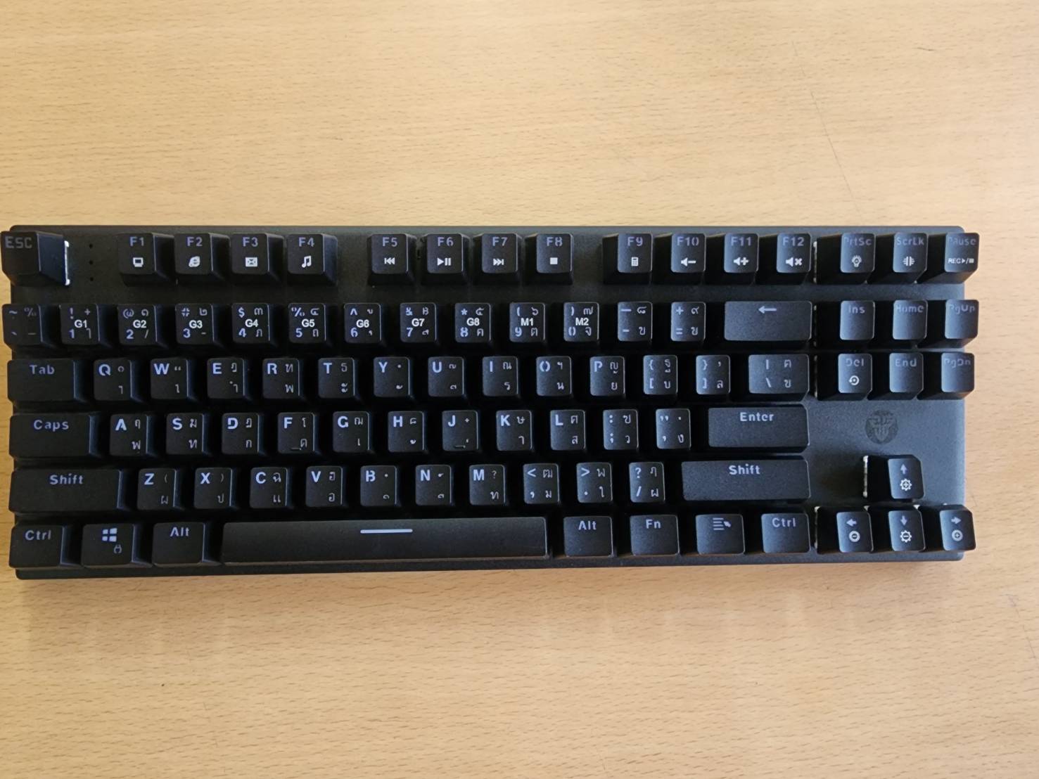 KEYBOARD (คีย์บอร์ด) FANTECH MAXFIT87 มือสอง