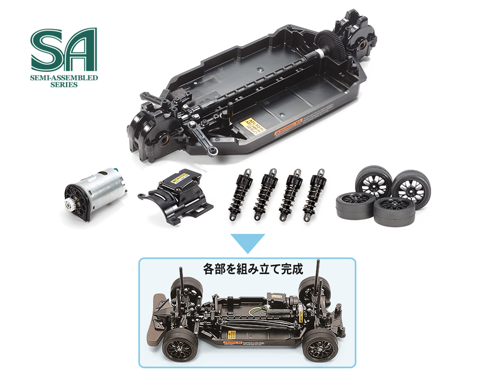 First Try R/C Kit (On-Road TT-02 Chassis).