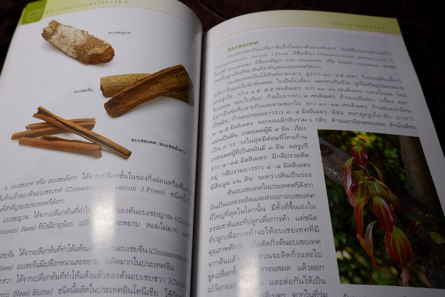 คู่มือเภสัชกรรมเเผนไทย เล่ม 2 เครื่องยาพฤกษวัตถุ พิมพ์ปี 2545