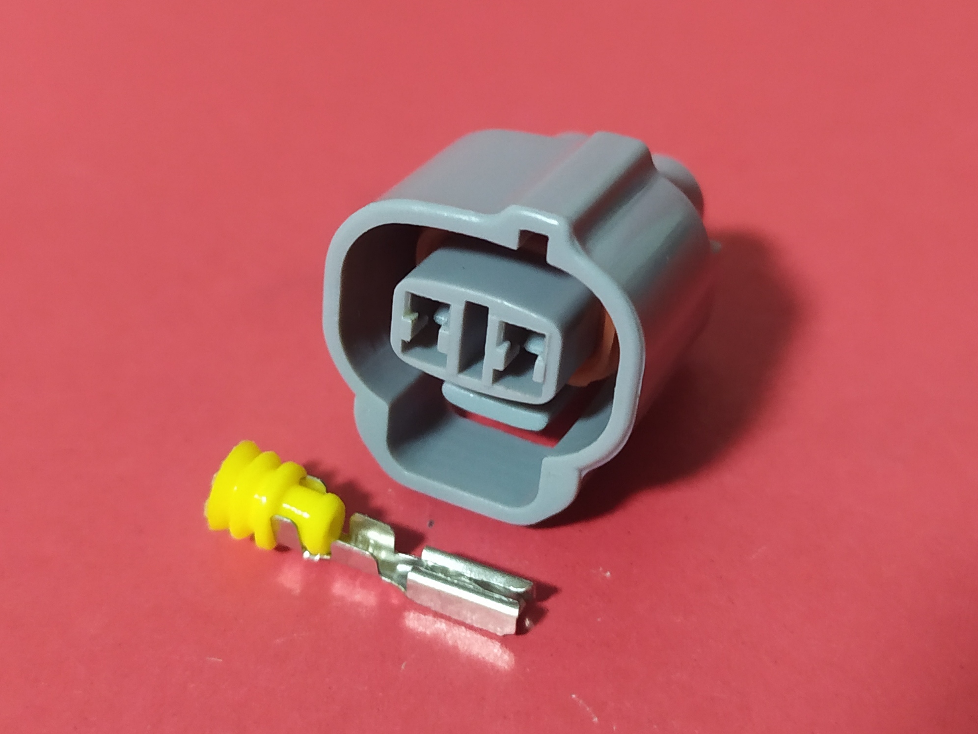 2 พิน เทา #0031 ร่องซ้าย