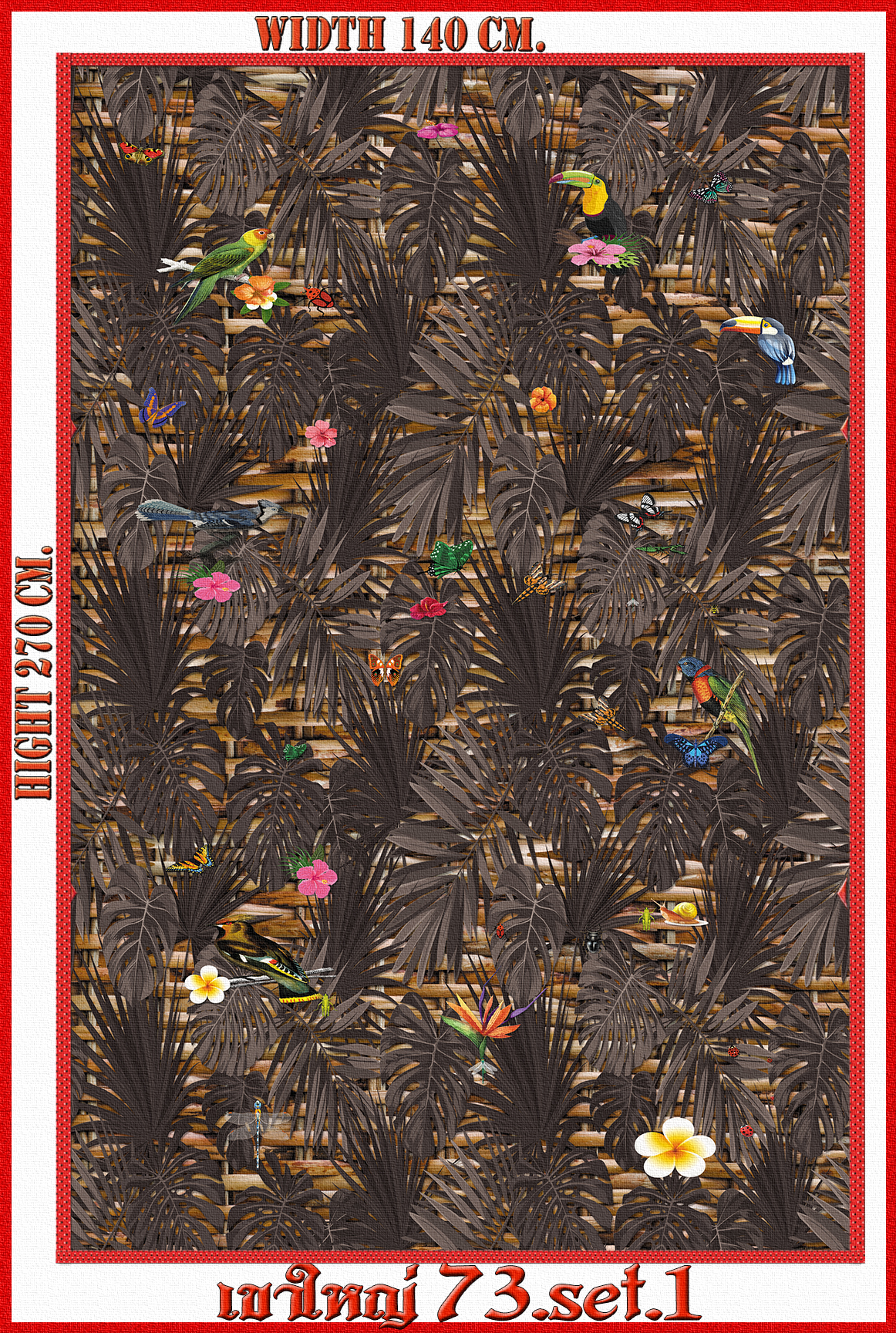 วอลเปเปอร์รูปภาพติดผนังสั่งทำ เขาใหญ่ 73(ลายใใหญ่) มีภาพให้เลือกกว่า 50,000 ภาพ ออกแบบกราฟฟิค หรือ รูปภาพตามที่ท่านกำหนด ในสไตล์ท่านเอง "custom made"