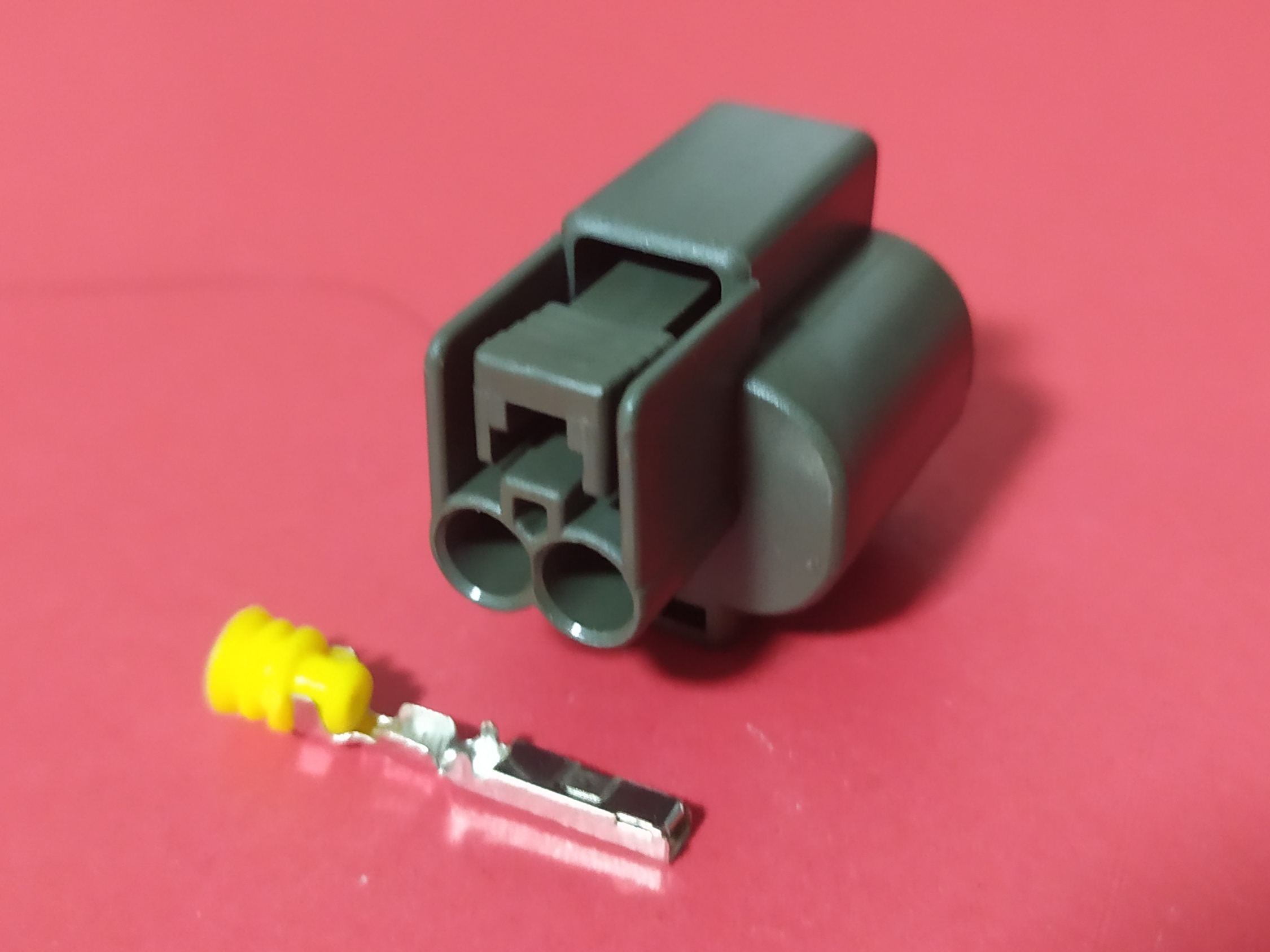 2 พิน เทาส้ม Knock Senser Mitsu #505-02127