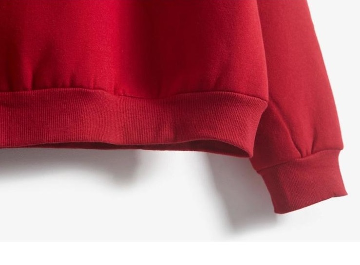 พรีออเดอร์ - เสื้อกันหนาวทรงหลวม Pre - ST716 (สีแดง)