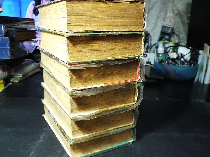 เล็บครุฑ โดย พนมเทียน ปกแข็ง 6 เล่มจบ ปี 2513-2514