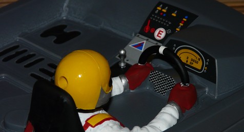1/10 Scale Touring Car Cockpit Set (Right-Hand Drive)