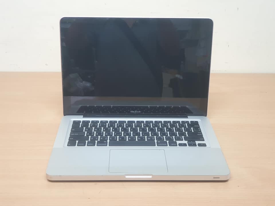 Macbook c2duo ram2g hhd320g ไม่ทีฝาหลังไม่มีแบต เครื่องปกติ ขาย 3700 บาท