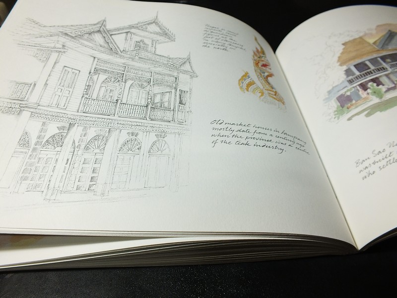 Thailand Sketchbook PORTRAIT OF THE KINGDOM (Painting by Taveepong Limapornvanich. Text by William Warren)