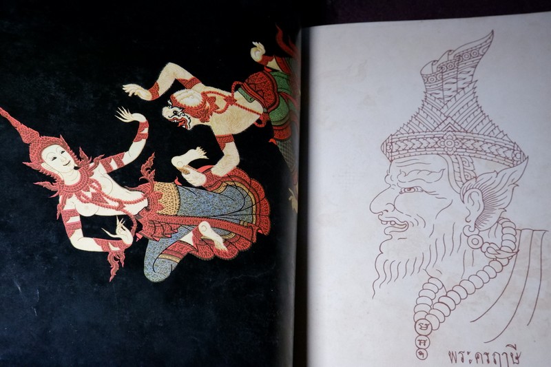 THAI PAINTING IN COLOUR ภาพจิตรกรรมไทย (Pre-Order สอบถาม)