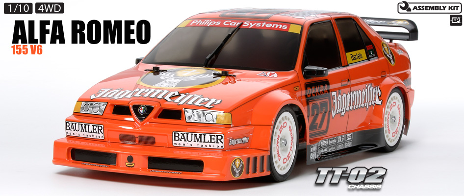 Alfa Romeo 155 V6 TI Jagermeister (TT-02).
