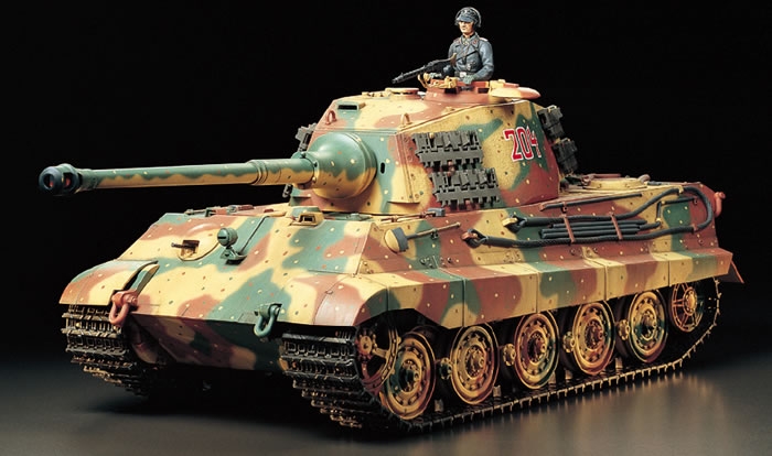 German Heavy Tank King Tiger "Production Turret" (Full-Option Kit)