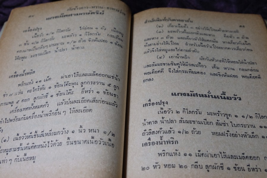 อาหารยอดนิยม ชนะการประกวด คาว หวาน ของว่าง โดย เเม่ครัวชาววัง หนา 160 หน้า
