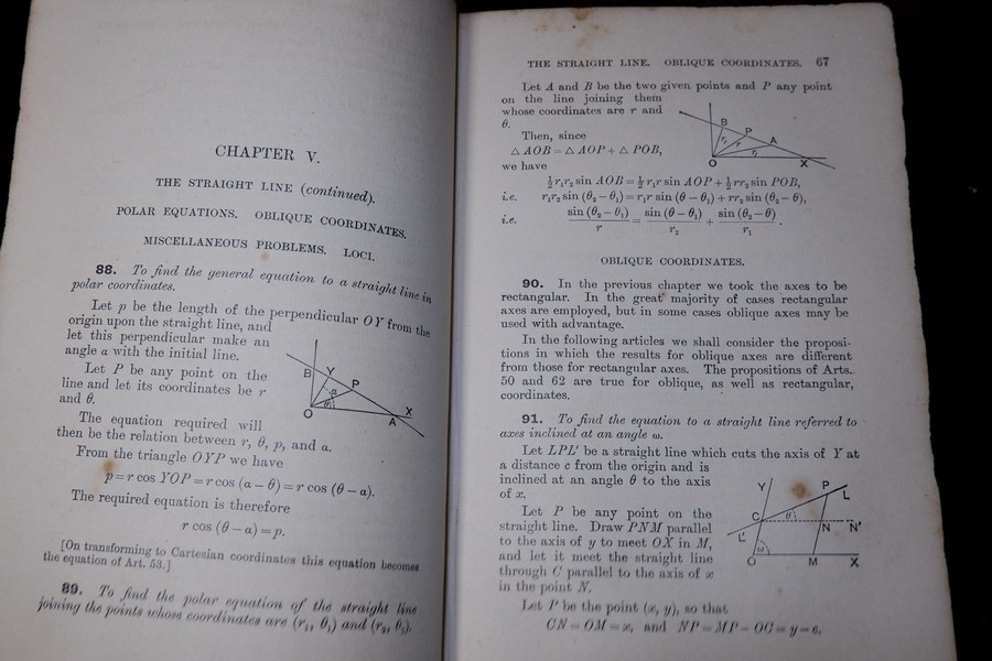 The Element of Coordinate Geometry by Macmillan and Co ., Limited ปี 1955