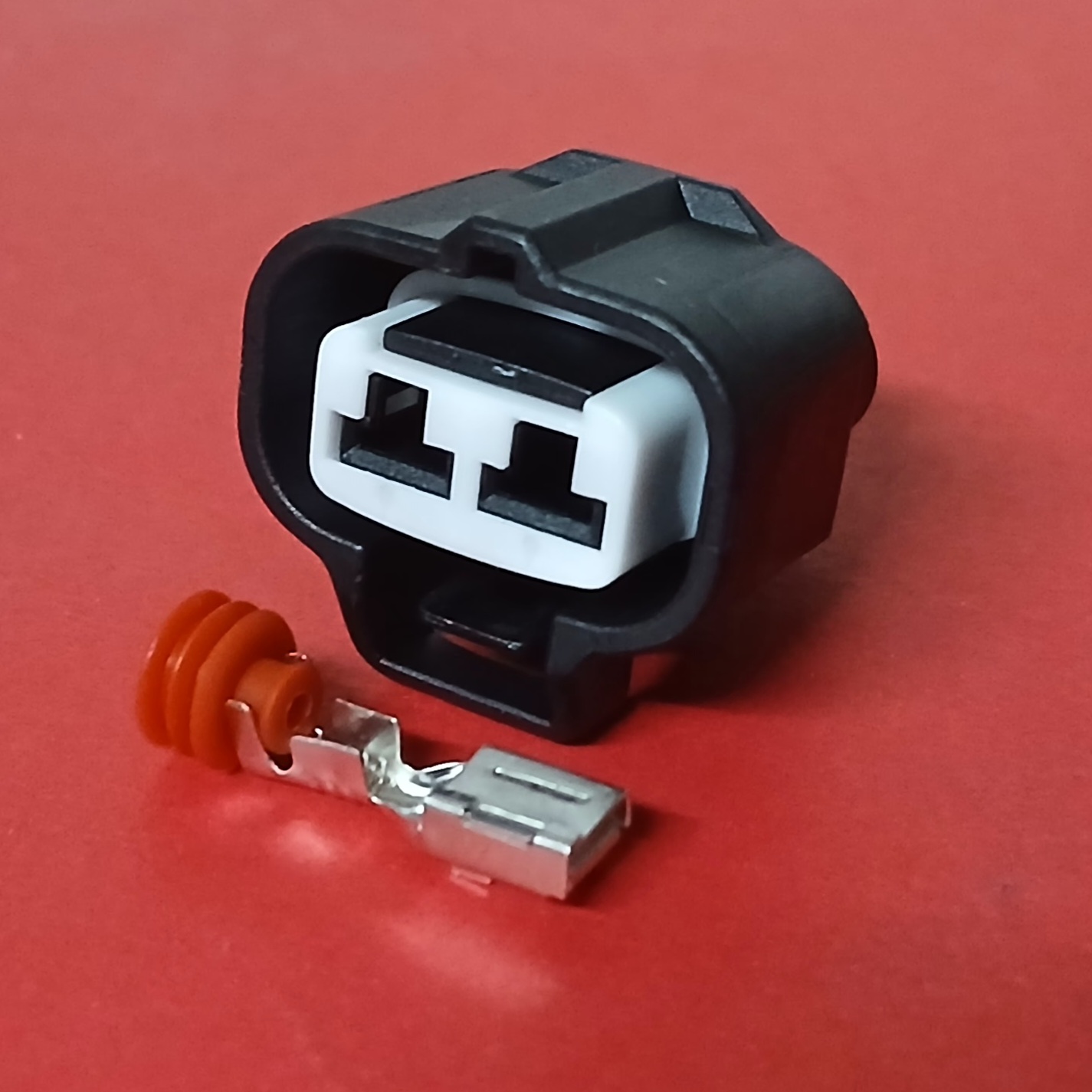 2 พิน พัดลมหม้อน้ำ Toyota 4.8 มม. #0425