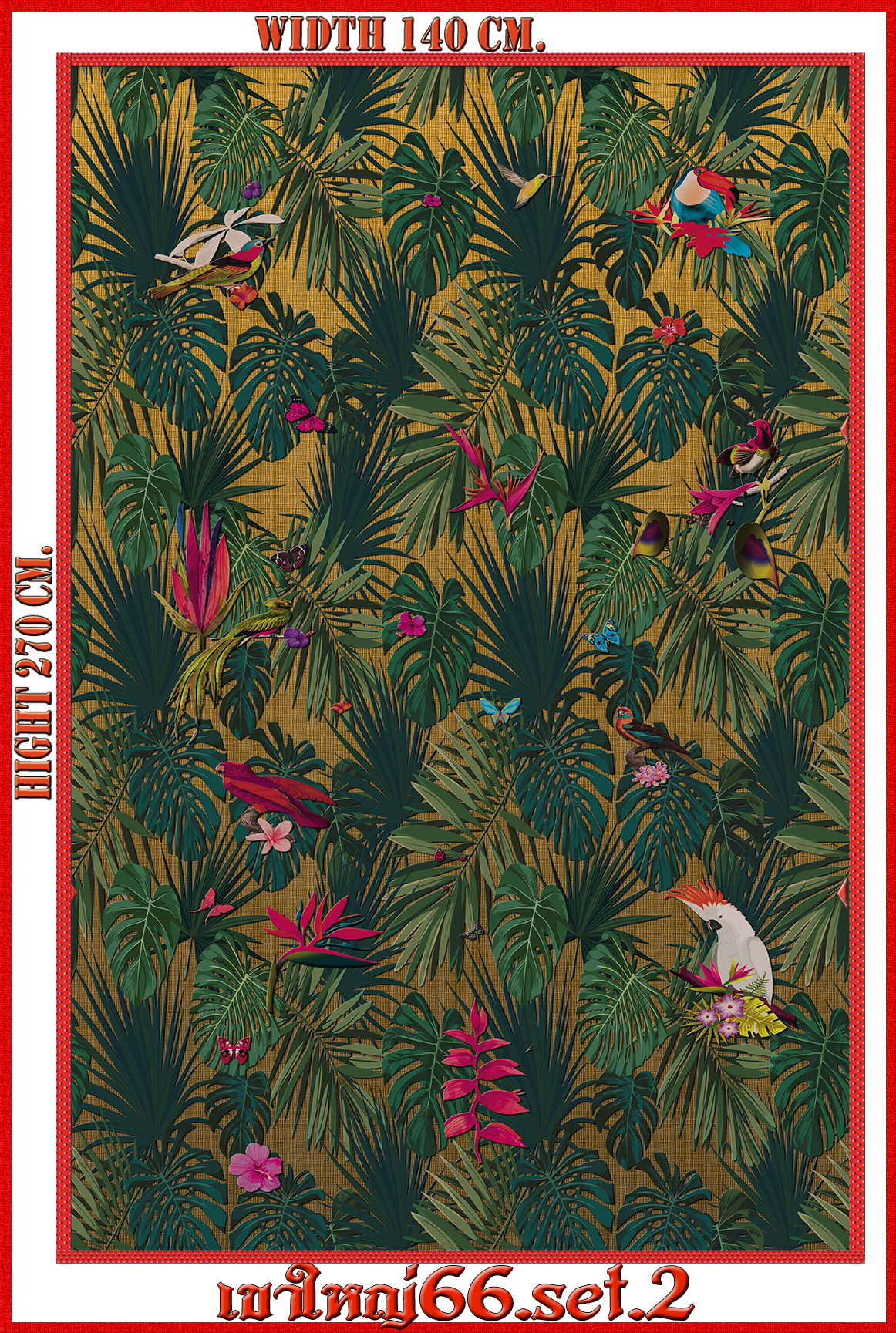 วอลเปเปอร์รูปภาพติดผนังสั่งทำ เขาใหญ่ 66(ลายใหญ่) มีภาพให้เลือกกว่า 50,000 ภาพ ออกแบบกราฟฟิค หรือ รูปภาพตามที่ท่านกำหนด ในสไตล์ท่านเอง "custom made"