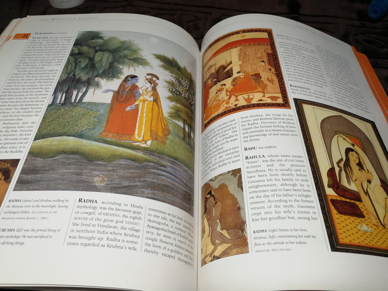 INDIAN MYTHOLOGY myth and legends of india tibet and srilanka by rachel storm พิมพ์ปี 2002