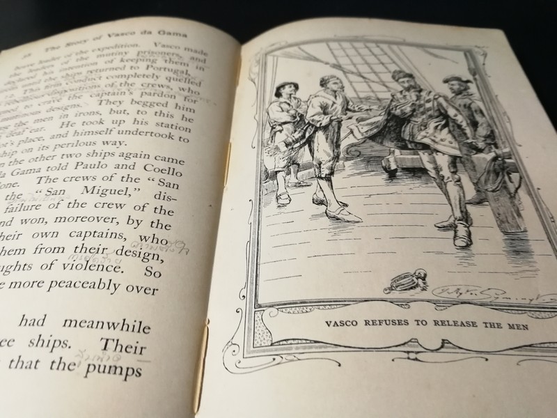 Dent's Continuous Readers THE STORY OF VASCO DA GAMA by M.T.YATES,LL.D. ปกแข็ง 120 หน้า 170gm