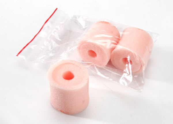Air filter and pre-filter inserts, foam (high-volume) (3) (pre-oiled, assembled)