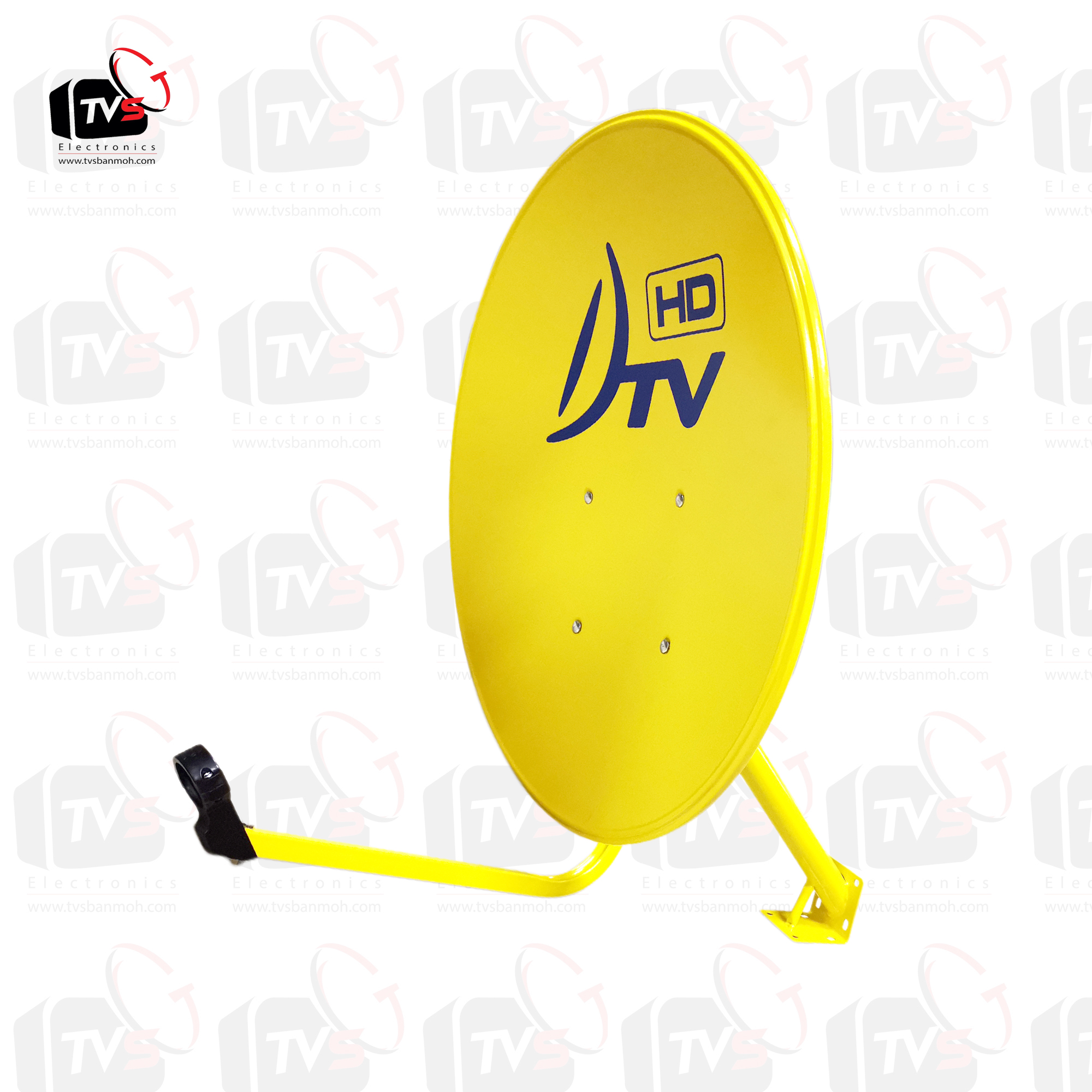 ชุดจานดาวเทียม DTV 60cm พร้อมขางอ ไม่มีหัว LNB