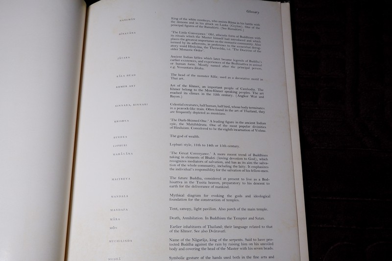 THE ARTS OF THAILAND by The Arts Council of Great Britain 1964