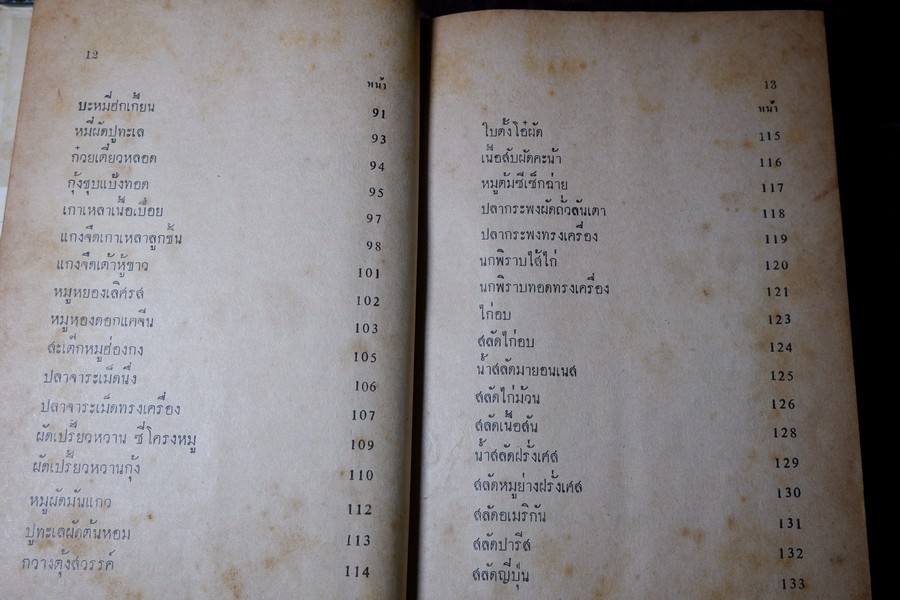 อาหารฉบับ ชนะการประกวด เเละอยู่ในความนิยม โดย ประเสริฐ ประภาตะนันทน์-รัศมี มายา ปกแข็ง ปี 2510