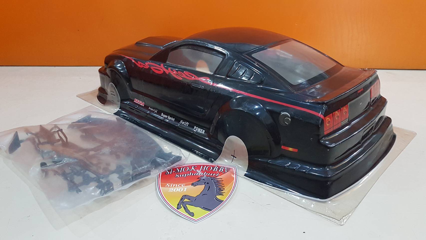 Ford Mustang GT 60's Body (Black)